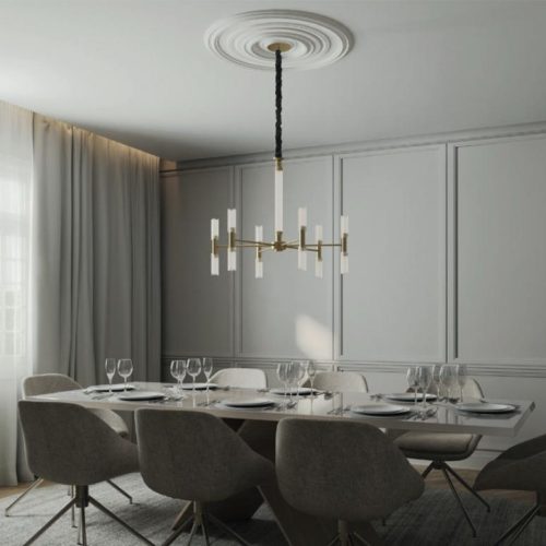 Lustre de teto moderno e elegante