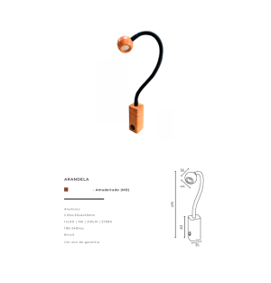 Arandela Flexível Hormi LED - Imagem 2